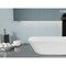 Anzzi Innovio Rectangle Glass Vessel Bathroom Sink with White Finish LS-AZ910 - alternate 5